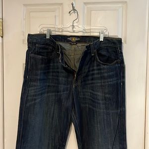 Lucky Brand vintage straight dark wash jeans